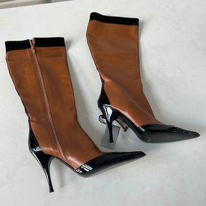Bellofatto Italian Luxury Pointed Toe Heel Boots